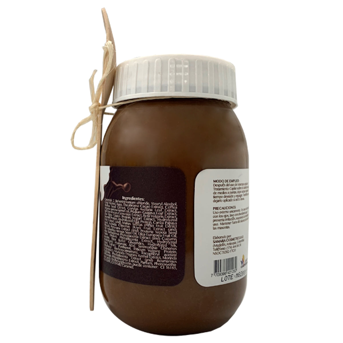 Tratamiento Capilar Mawie Chocolate Nutrición Intensiva Antifrizz 500ml