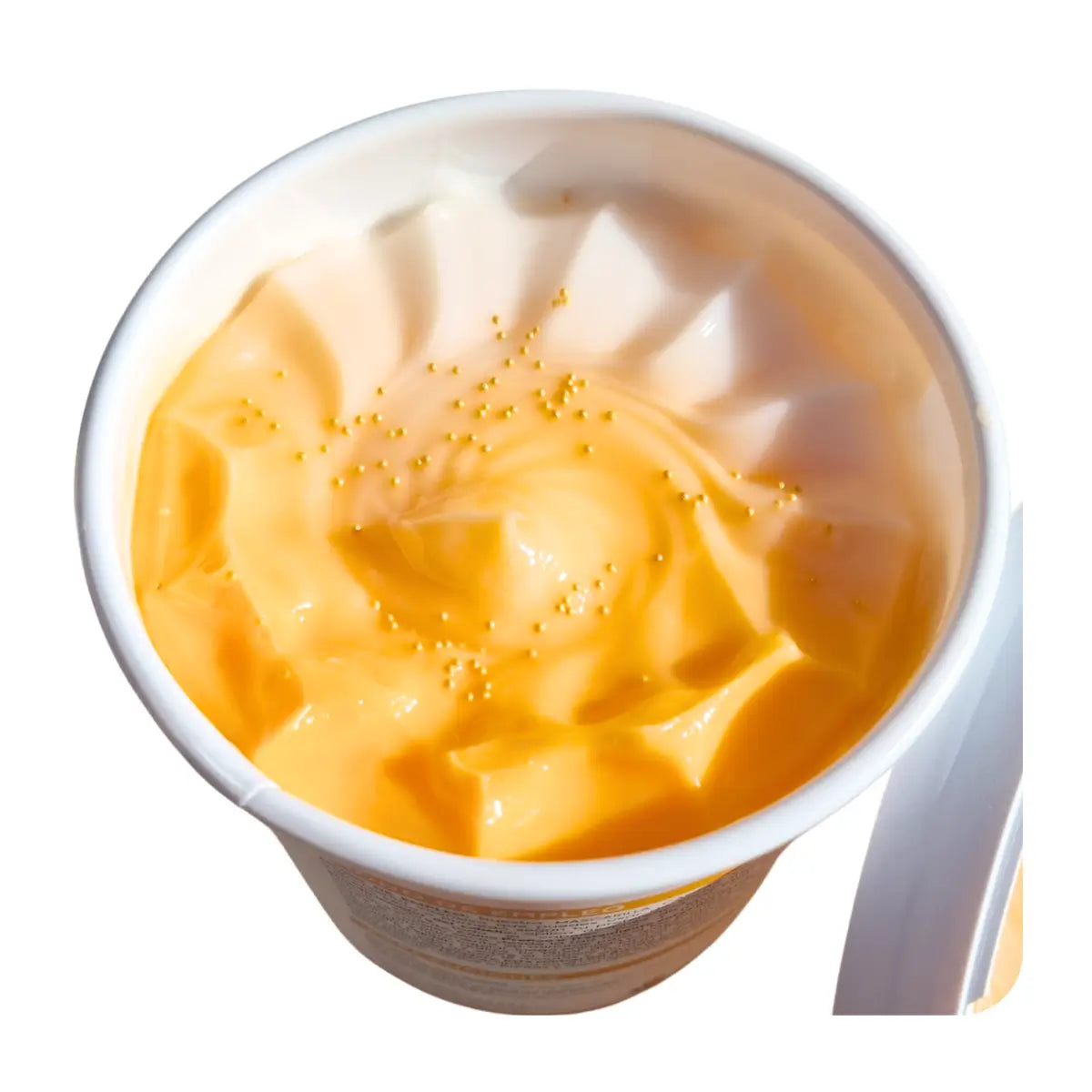 Textura ligera de Helado Frutos Amarillos Mawie para brillo capilar