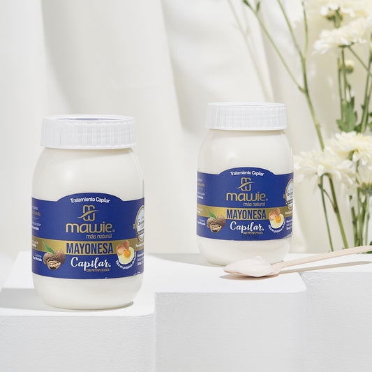 Mascarilla capilar Mawie Mayonesa hidratación profunda y suavidad intensa