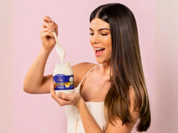 Cabello con Brillo intenso que se obtiene con los productos Mawie Gourmet Colombia, vendido por Neobel Chile
