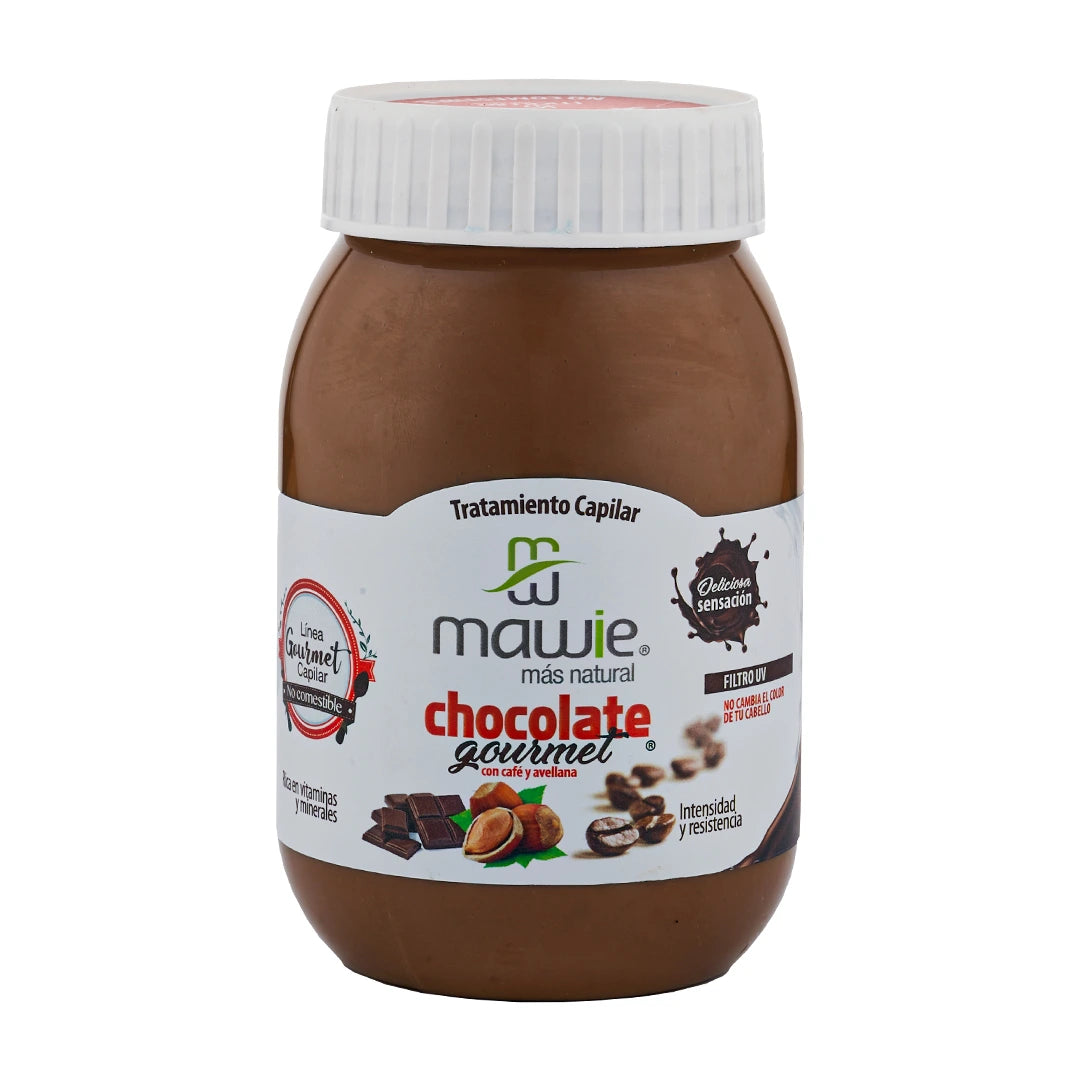 Tratamiento Capilar Mawie Chocolate nutrición intensiva y antifrizz 500ml