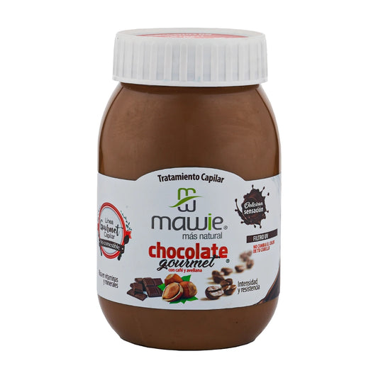 Tratamiento Capilar Mawie Chocolate nutrición intensiva y antifrizz 500ml