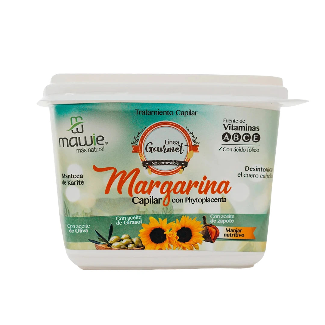 Tratamiento Capilar Mawie Margarina hidratación profunda y antifrizz 500ml