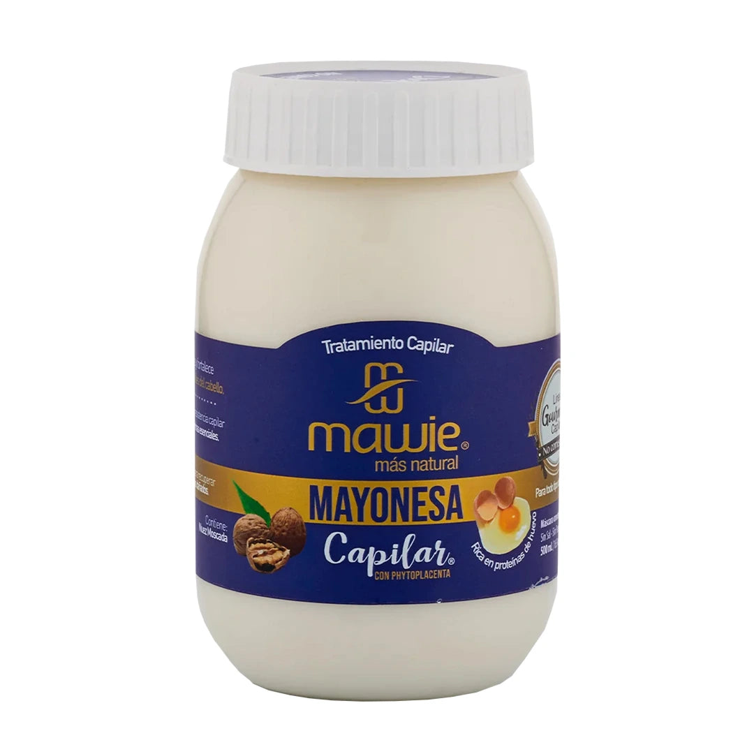 Tratamiento Capilar Mawie Mayonesa reparación intensiva para cabello seco y dañado 500ml