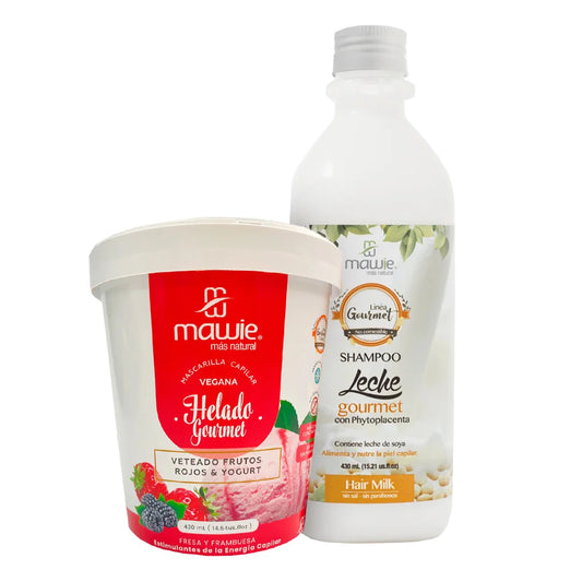 Pack NEOBEL Ritual Protección Color con Shampoo de Leche y mascarilla antioxidante de Frutos Rojos   Mawie Capilar