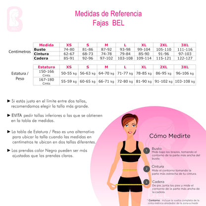 Polera Modeladora con Realce y escote en espalda F1-636
