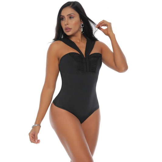 Body con tirantes y faja interna en Powernet 7995 - R3 - bellezaexpresslatina