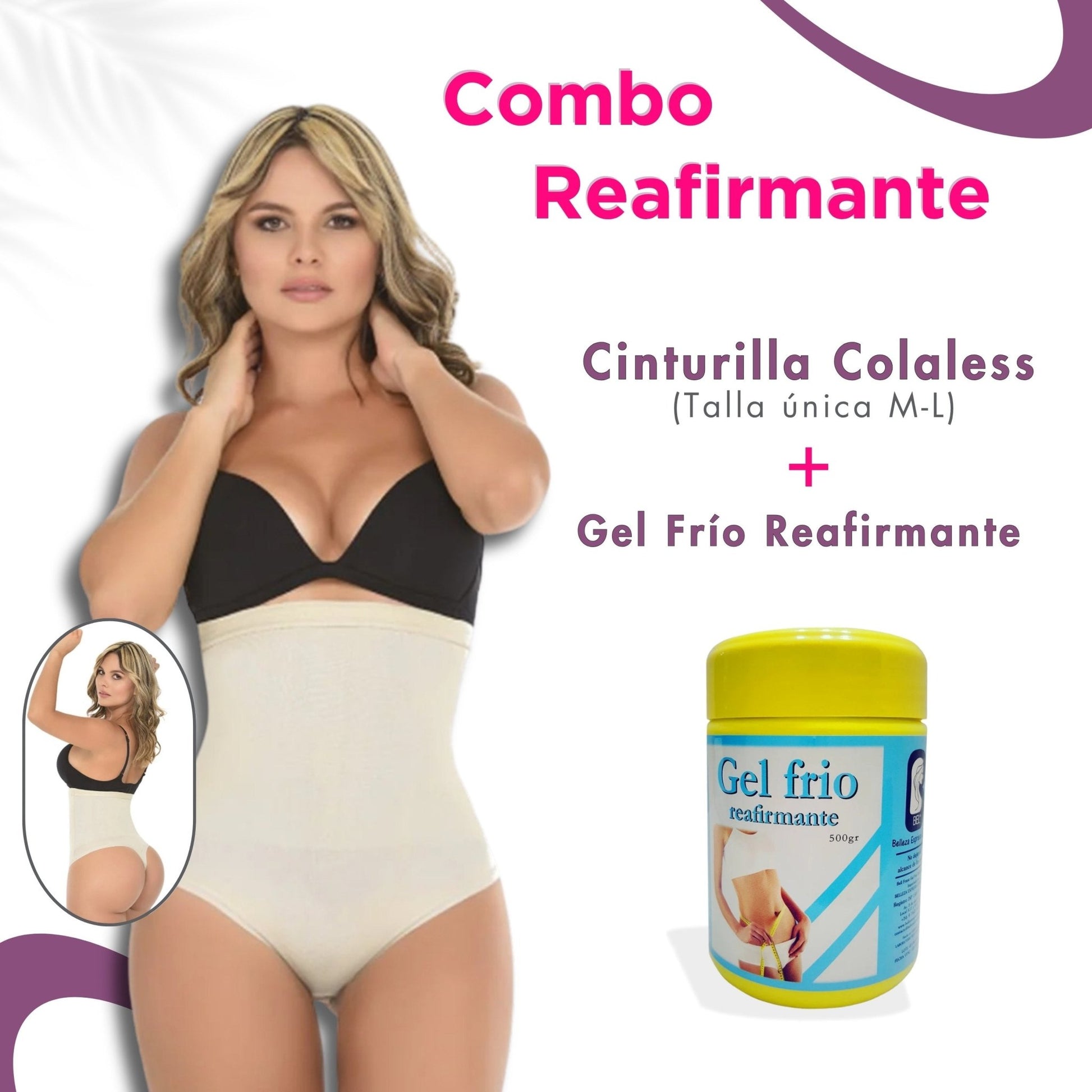 Pack Moldeador: Cinturilla Colaless + GelF - bellezaexpresslatina