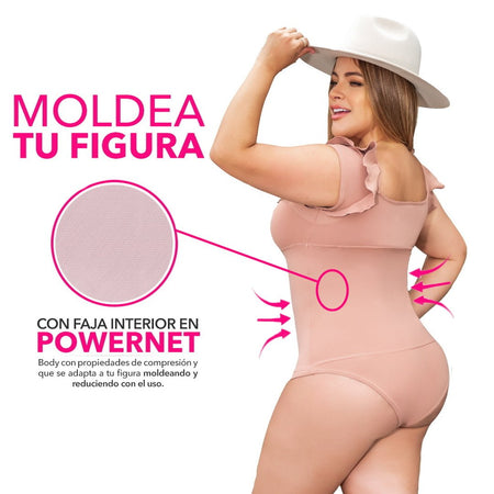 Body Moldeador Colombiano de Control Alto - ¡Define tu Silueta con Elegancia!