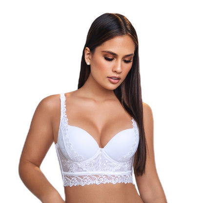 Sostén en bordado, espalda en microfibra I1 - 955 - bellezaexpresslatina